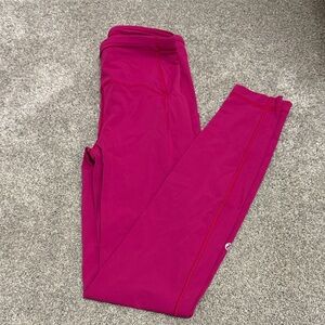 Lululemon Athletica Magenta Leggings